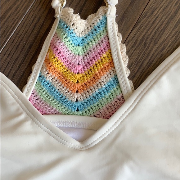 NWT Skinny Dip White Bikini - Picture 2 of 10